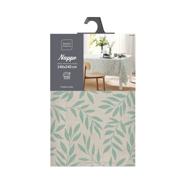 Față de masă potrivit pentru spălare automată 140x240 cm Naya – douceur d'intérieur