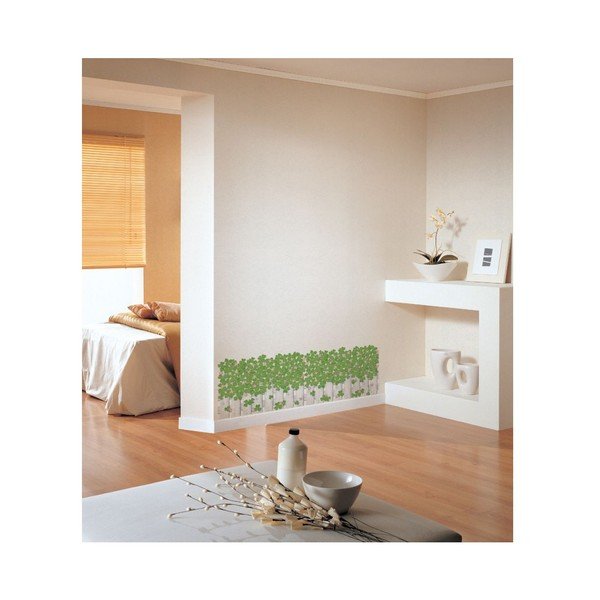 Autocolant Ambiance Clovers Fence-image-1