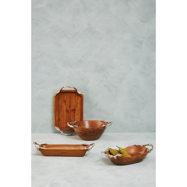Bol în culoare naturală din lemn Vine – Premier Housewares-image-2