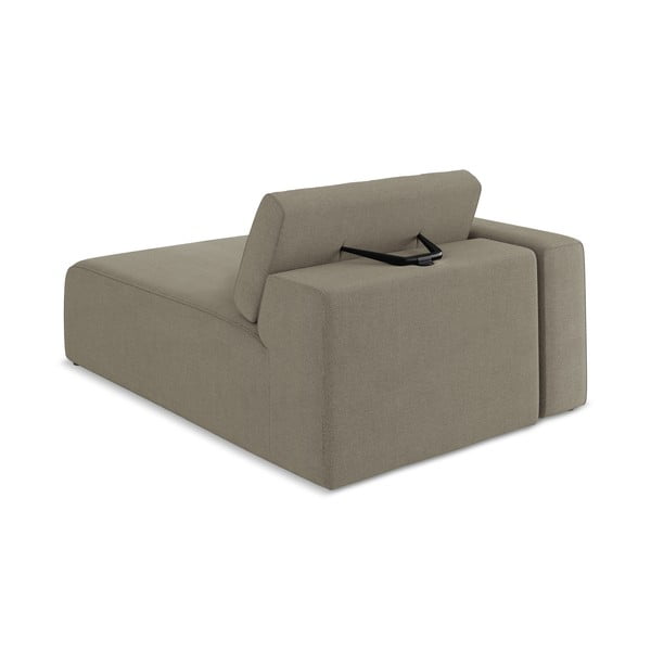 Modul pentru canapea modulară maro deschis (cu colț pe partea stângă) Kalea – Makamii-image-4