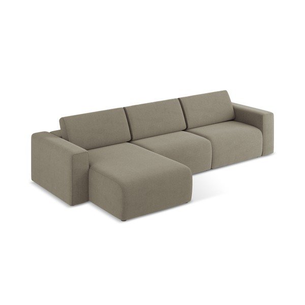 Colțar modular maro deschis (cu colț pe partea stângă) Kalea – Makamii-image-3