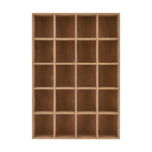 Raft în culoare naturală etajat din lemn de pin 44 cm Moss – House Nordic