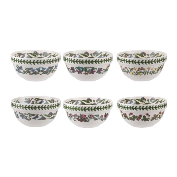 Set 6 boluri decorative din ceramică Portmeirion Color