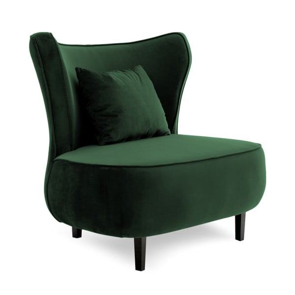 Fotoliu Vivonita Douglas Love Seat Emerald, verde închis