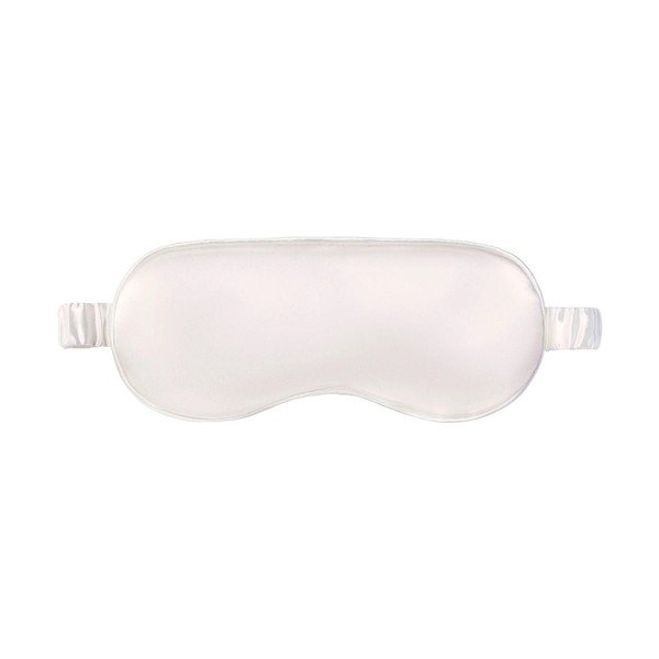 Mască de dormit albă din mătase White – slip-image-2