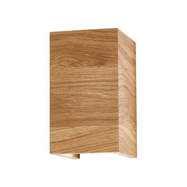 Aplică de perete în culoare naturală Shine-wood – Fischer & Honsel