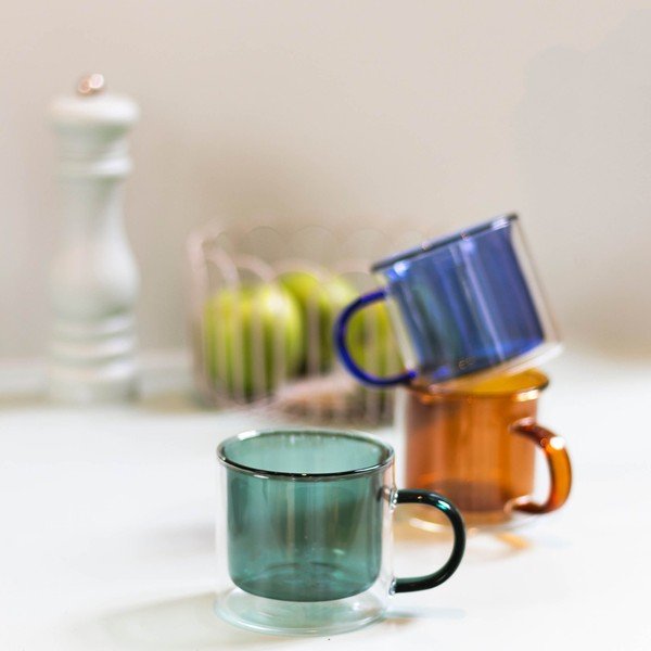 Căni chihlimbar 2 buc. din sticlă 270 ml Liv – ONA-image-2