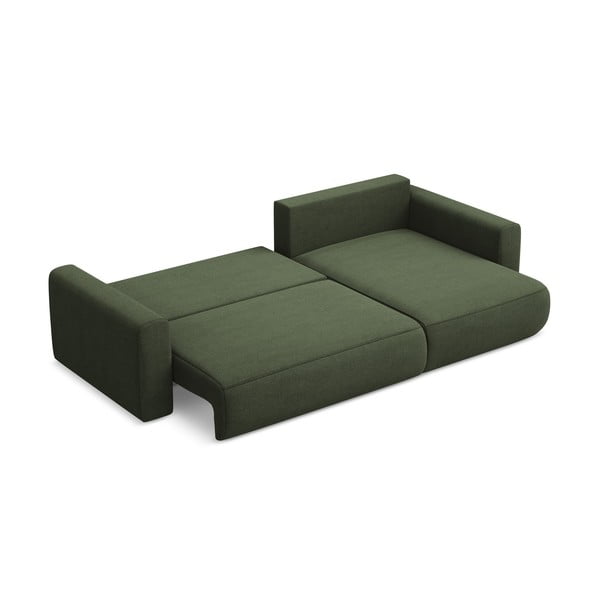 Colțar kaki extensibil/cu spațiu de depozitare (cu colț pe partea dreaptă/cu șezlong) Kapua – Makamii-image-4