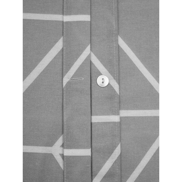 Set de 2 fețe de pernă decorative din flanelă Westwing Collection Yule, 40 x 80 cm, gri-image-2