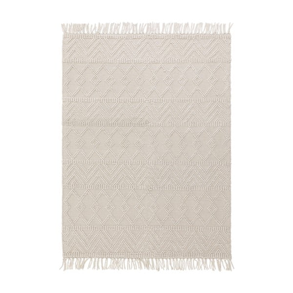 Covor crem din lână 160x230 cm Asra – Asiatic Carpets