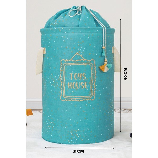 Coș de jucării din material textil pentru copii – Mioli Decor-image-1
