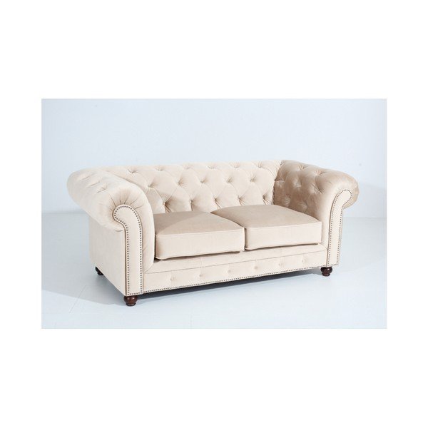 Canapea Max Winzer Orleans Velvet, 196 cm, crem-image-3