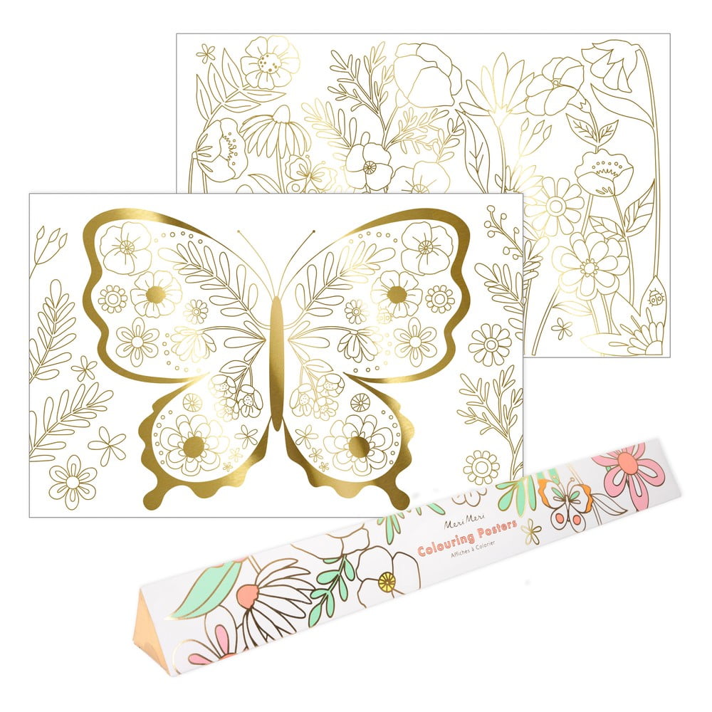 Cărți de colorat Butterfly – Meri Meri