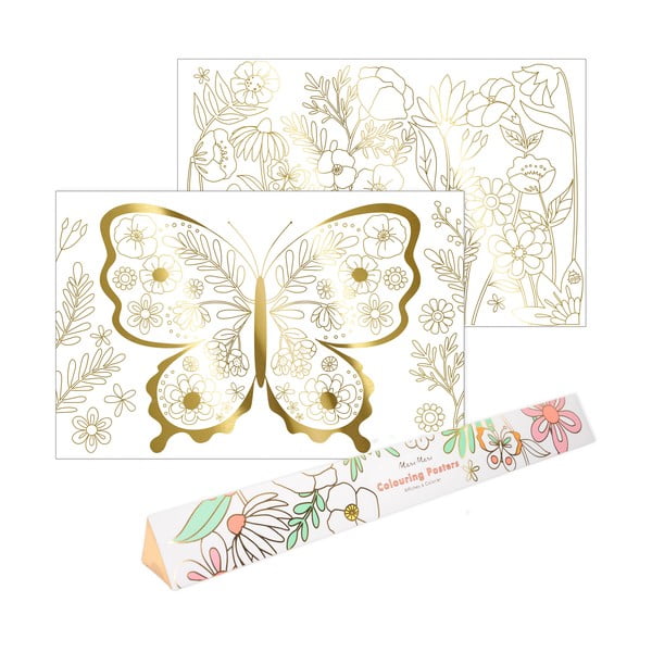 Cărți de colorat Butterfly – Meri Meri