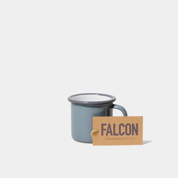 Ceașcă smălțuită pentru espresso Falcon Enamelware, 160 ml, gri