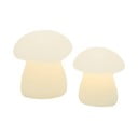 Decorațiune luminoasă de Crăciun albă 2 buc. ø 9 cm Elvina – Sirius