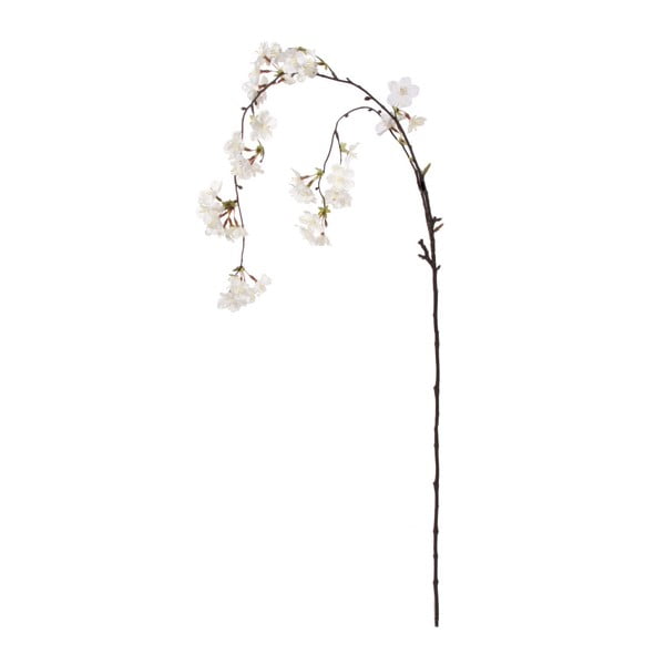 Floare artificială SHISHI Cherry, alb