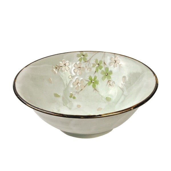 Bol din porțelan Tokyo Design Studio Green Cosmos, 800 ml