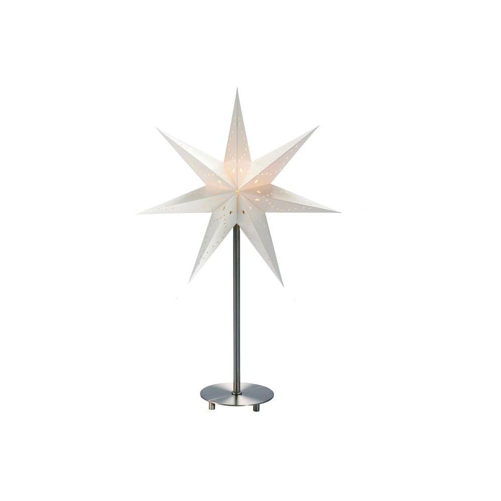 Decoratiune luminoasa Markslöjd Saturnus, inaltime 52 cm, alb
