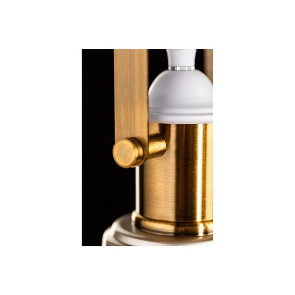 Lustră argintie cu abajur din metal ø 22 cm Zenit – GTV-image-3