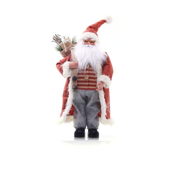 Statuetă de Crăciun DecoKing Santa, roșu