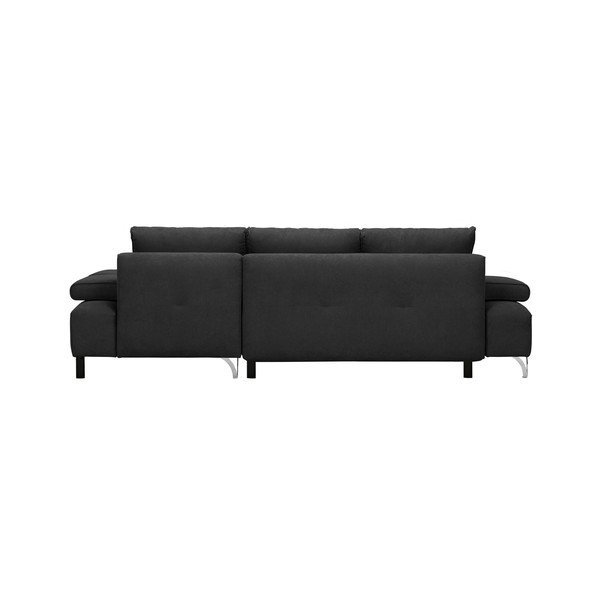 Canapea colţar Windsor & Co Sofas Virgo, partea stângă, gri închis-image-2