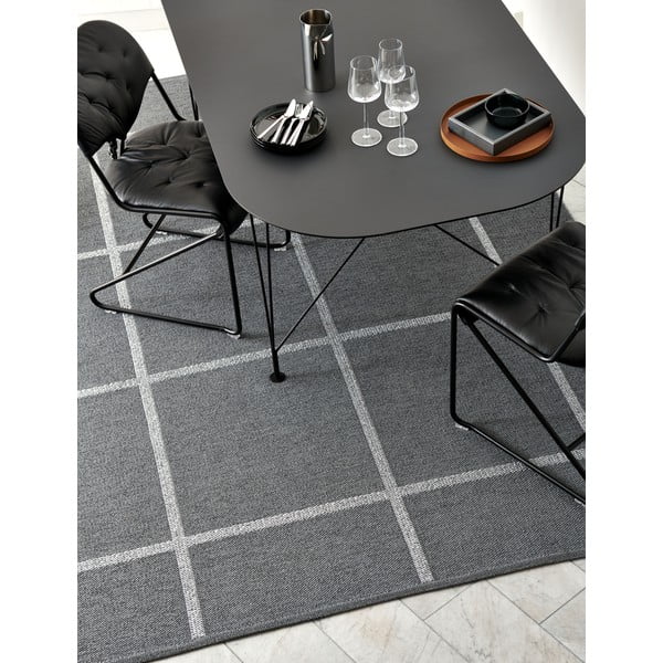 Covor pentru exterior și interior gri antracit 180x260 cm Ada Granit – Pappelina-image-1