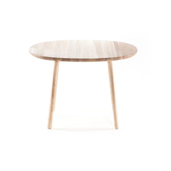 Masă dining din lemn masiv EMKO Naïve, ø 110 cm, natural-image-3