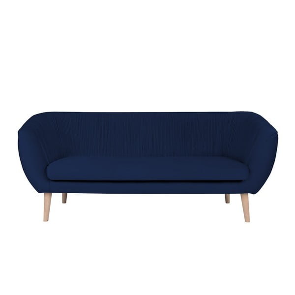 Canapea cu 3 locuri Paolo Bellutti Massimo, albastru închis
