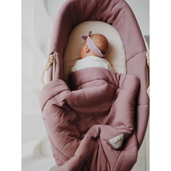 Set pentru pătuț violet – Malomi Kids-image-1