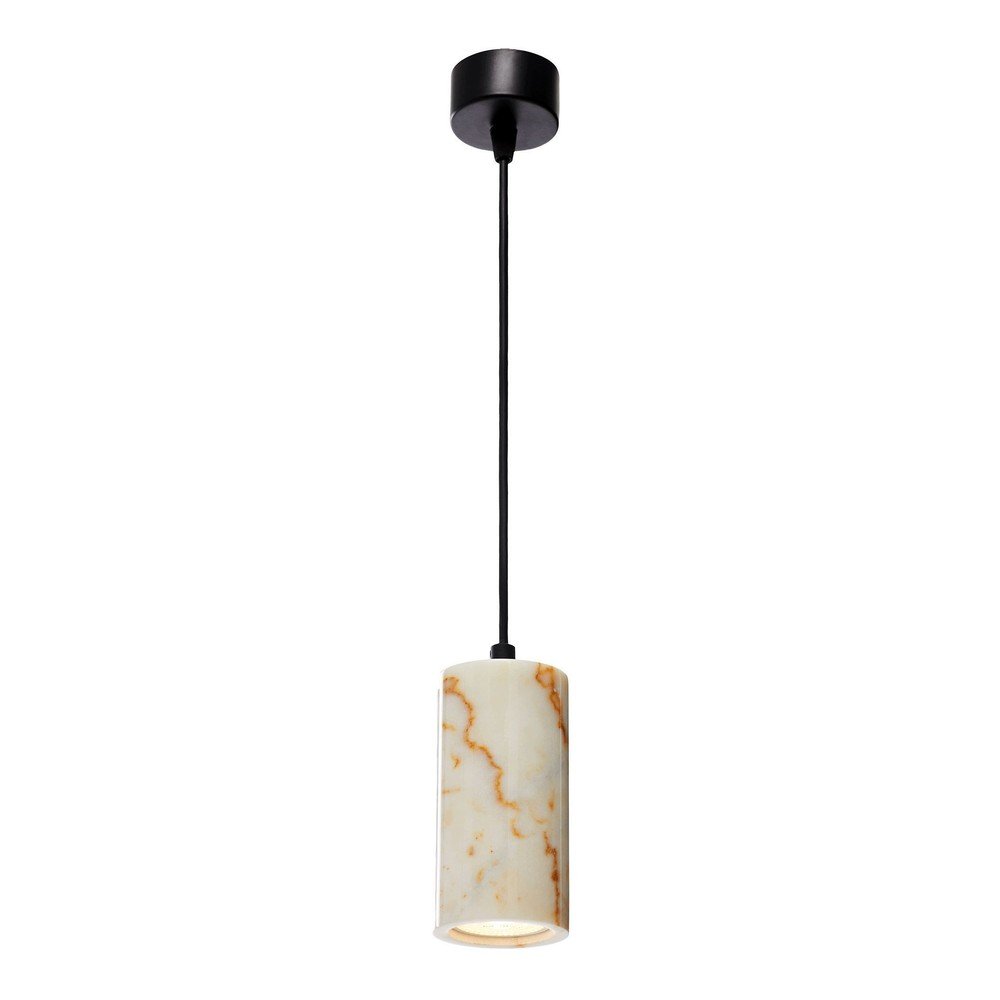 Lustră crem cu abajur din marmură ø 65 cm Selma – Opviq lights
