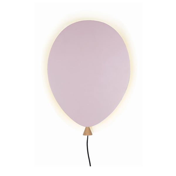 Aplică de perete Globen Lighting Balloon, roz