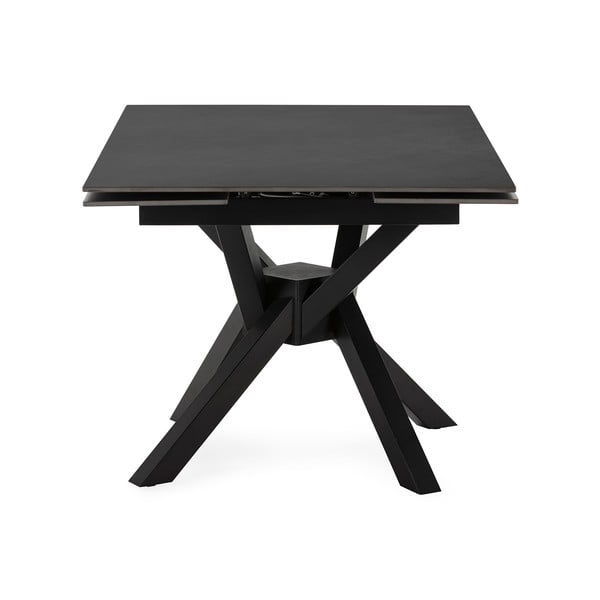 Masă de dining extensibilă cu blat din piatră cu blat suplimentar 90x150 cm Arlene – Marckeric-image-3