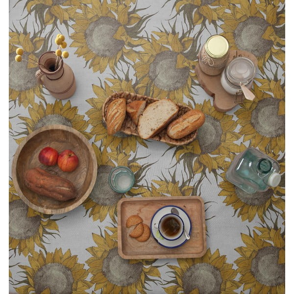 Față de masă Really Nice Things Sunflower, 140 x 200 cm-image-3