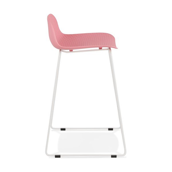 Scaun de bar Kokoon Slade Mini, înălțime 66 cm, roz-image-2