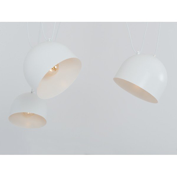 Lustră albă cu abajur metalic 250x250 cm Popo - CustomForm-image-3