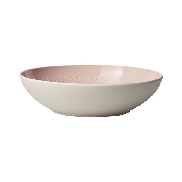 Bol din porțelan Villeroy & Boch Blossom, ⌀ 26 cm, alb-roz-image-2