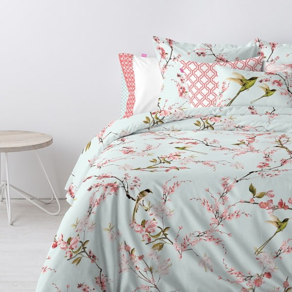 Husă din bumbac pentru pilotă Happy Friday Basic Chinoiserie, 140 x 200 cm-image-1