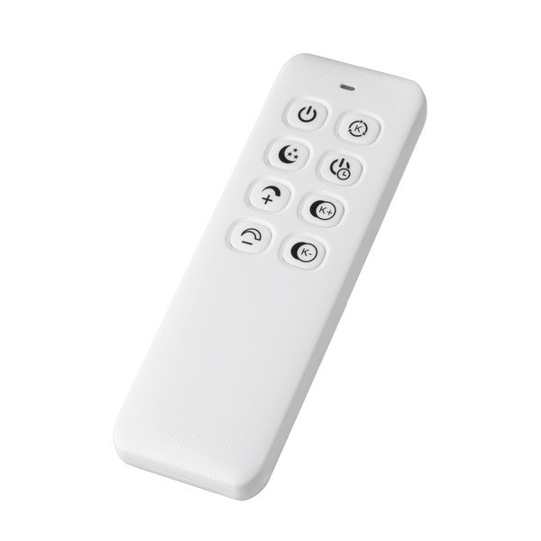 Plafonieră albă LED cu control prin telecomandă/cu intensitate reglabilă din metal 43x43 cm Gorden – Fischer & Honsel-image-2