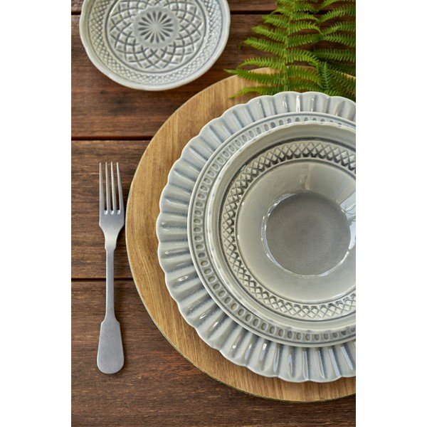 Bol din gresie ceramică Costa Nova Cristal, ⌀ 18 cm, gri-image-3