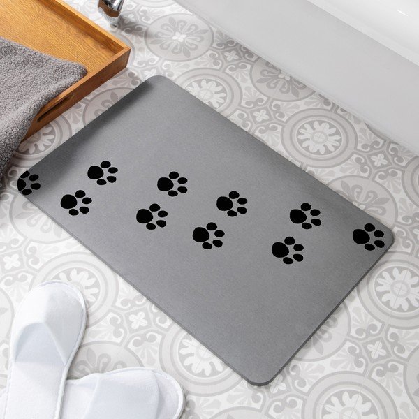 Covoraș pentru bol pentru animale 39x60 cm – Artsy Doormats-image-1