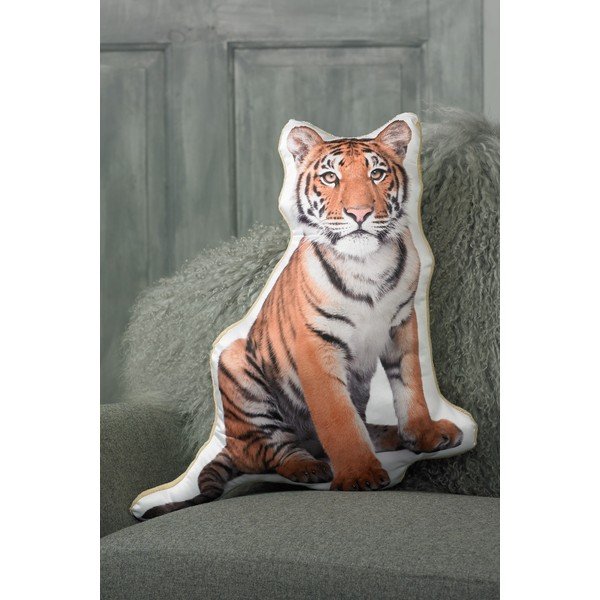 Pernă cu imprimeu Adorable Cushions Tiger-image-1