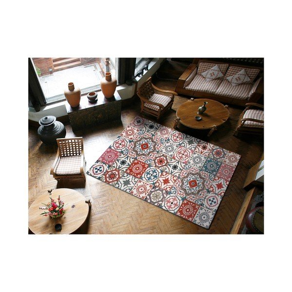 Covor adecvat și pentru exterior Universal Dhara Multi Gerro, 140 x 200 cm-image-1