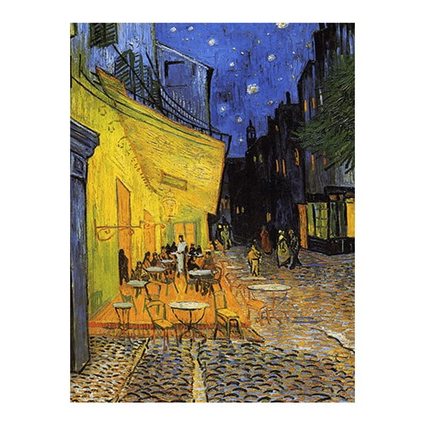 Tablou Vincent van Gogh - Cafe Terrace, 80x60 cm