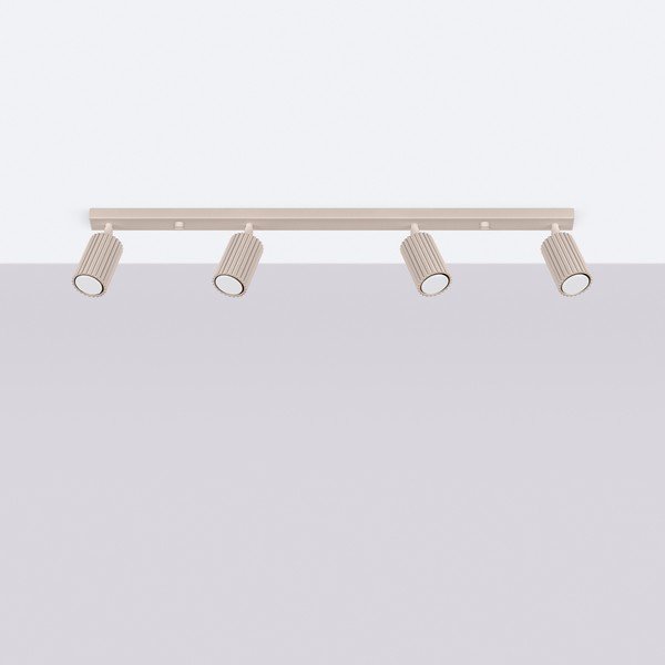 Spot taupe din metal 6,5x81 cm Gleam – Sollux-image-2