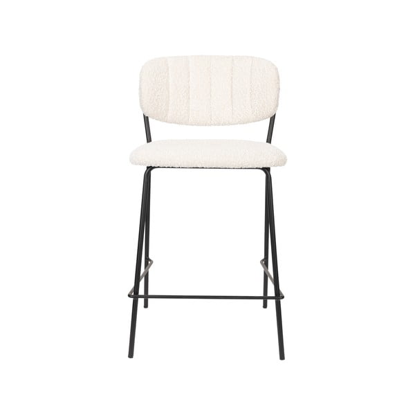 Scaune de bar albe 2 buc. 89 cm Jolien – White Label-image-2