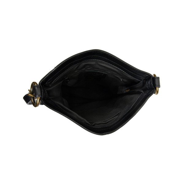 Poșetă din piele Mangotti Pasca, negru-image-3