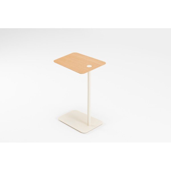 Măsuță auxiliară din metal 42x34.6 cm Loop - Gazzda-image-4