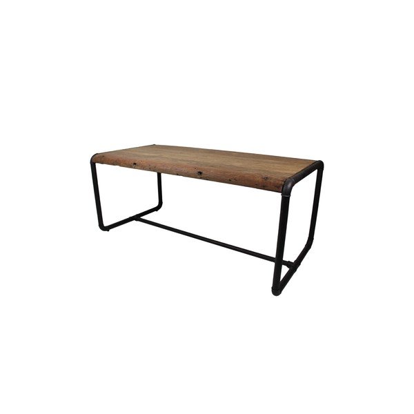 Masă cu blat din lemn de salcâm HSM collection SoHo, 100 x 220 cm