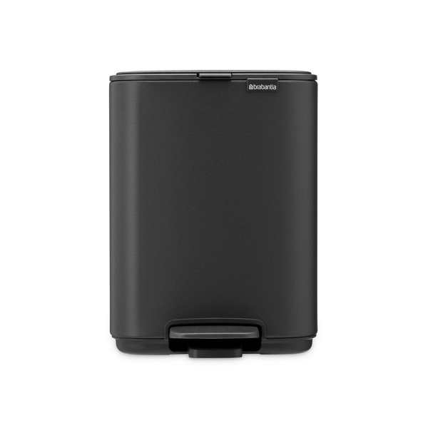 Coș de gunoi gri închis cu pedală din oțel 4 l Bo – Brabantia-image-2